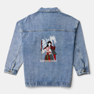 Samurai Geisha Jeansjacke