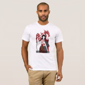 Samurai Geisha T-Shirt (Vorne ganz)