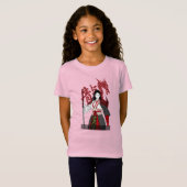 Samurai Geisha T-Shirt (Vorne ganz)