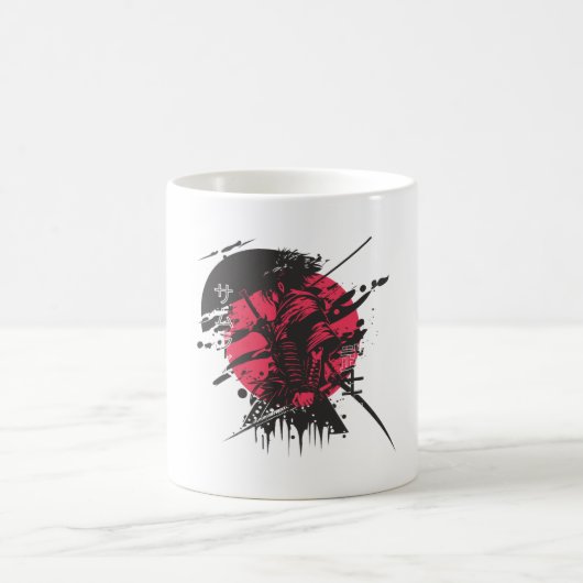 Samurai-Geist-Tasse Kaffeetasse (Mittel)