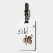 Samurai Gepäckanhänger (Vorderseite vertikal)