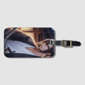 Samurai Gepäckanhänger (Vorderseite (Horizontal))