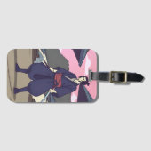 Samurai Gepäckanhänger (Vorderseite (Horizontal))