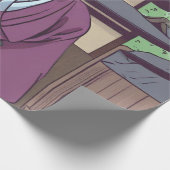 Samurai Geschenkpapier (Ecke)