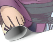 Samurai Geschenkpapier (Rolleneckpunkt)