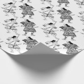 Samurai Geschenkpapier (Ecke)
