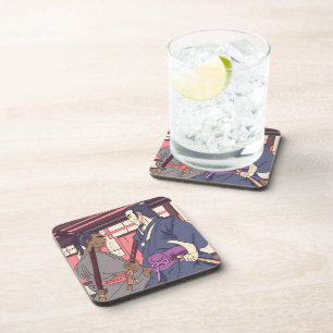 Samurai Getränkeuntersetzer