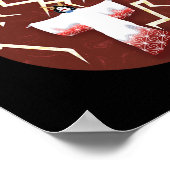 Samurai Ghost Boo Groovy Niedlich Ghost Funny Hall Poster (Ecke)