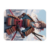 Samurai Girl: Blade der Ehre Magnet (Horizontal)