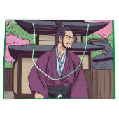 Samurai Große Geschenktüte (Vorderseite)