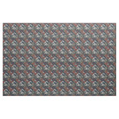 Samurai & Große Welle Traditionelles Japanisches M Stoff (Yard (91,4 cm))