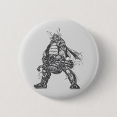 Samurai Gunner Button (Vorderseite)