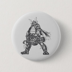 Samurai Gunner Button