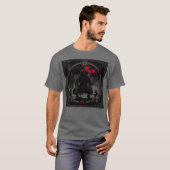 Samurai-Gym-Krieger  T-Shirt (Vorne ganz)