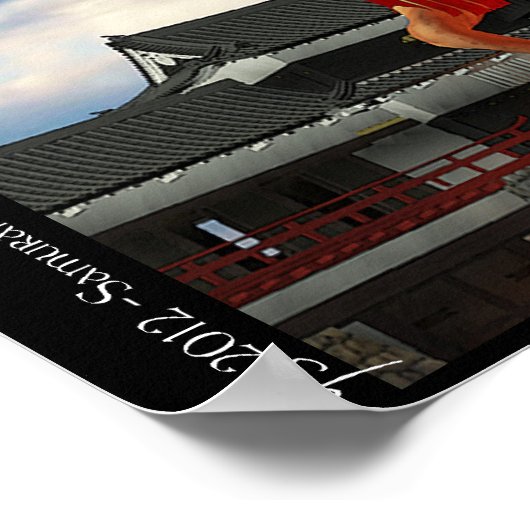 Samurai Hatamoto Poster (Ecke)