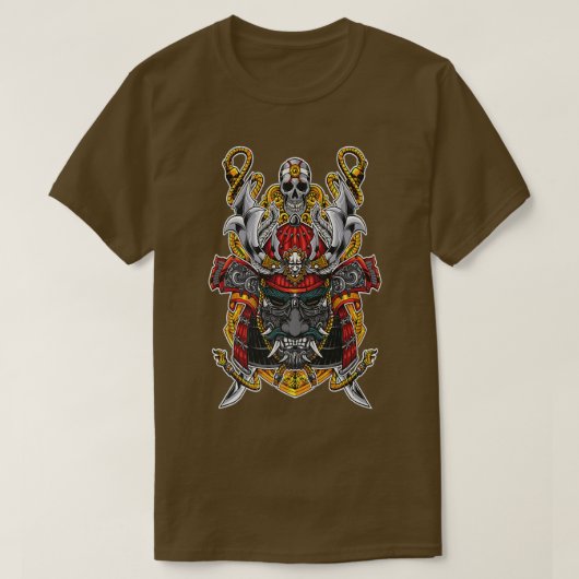 Samurai Head T-Shirt (Design vorne)