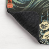 Samurai Hero Yoshitsune kämpft gegen die Taira Gei Mousepad (Ecke)