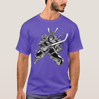 Samurai Hockey Goaltender Martial Armored Goa T-Shirt