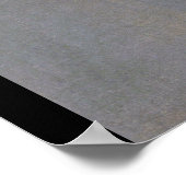 Samurai Holding a Katana, Tsukioka Yoshitoshi Poster (Ecke)