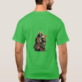 🗡️ Samurai Honor - Vintager Krieger-T - Shirt 🌸 (Rückseite)