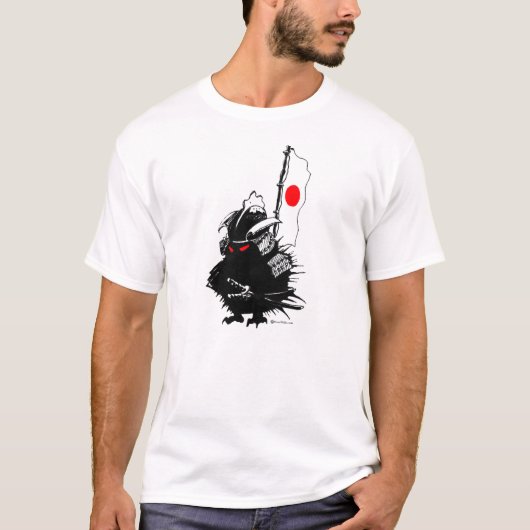 Samurai-Igel! T-Shirt (Vorderseite)