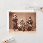 Samurai in Armor Karte (Vorderseite/Rückseite Beispiel)