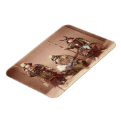 Samurai in Armor Magnet (Linke Seite)