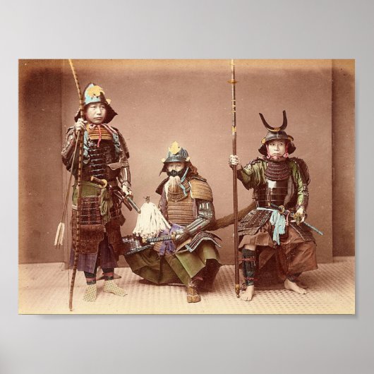 Samurai in Armor Poster (Vorne)