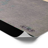 Samurai in Armor, Tsukioka Yoshitoshi Poster (Ecke)