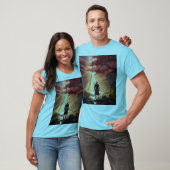 Samurai in der Natur T-Shirt (Unisex)