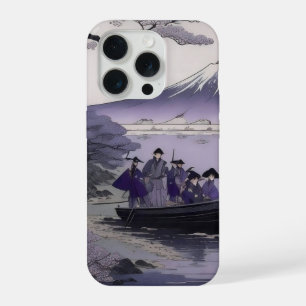 Samurai-iPhone-15-Case-Mount-Fuji-Japanische-Kunst iPhone 15 Pro Hülle
