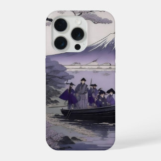 Samurai-iPhone-15-Case-Mount-Fuji-Japanische-Kunst iPhone 15 Pro Hülle