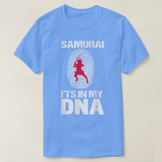 Samurai ist mein DNA Samurai Player Coach (2) T-Shirt (Design vorne)
