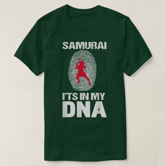 Samurai ist mein DNA Samurai Player Coach T-Shirt (Design vorne)