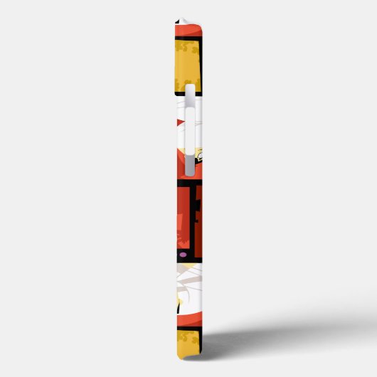 Samurai Jack & Aku Character Art Panel Muster Case-Mate iPhone Hülle (Rückseite / Links)