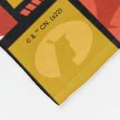 Samurai Jack & Aku Character Art Panel Muster Fleecedecke (Ecke)