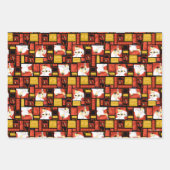 Samurai Jack & Aku Character Art Panel Muster Geschenkpapier Set (Vorderseite 3)