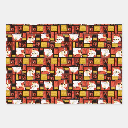 Samurai Jack & Aku Character Art Panel Muster Geschenkpapier Set (Vorderseite 3)