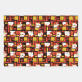 Samurai Jack & Aku Character Art Panel Muster Geschenkpapier Set (Vorderseite 2)