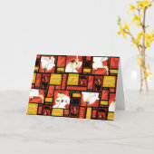 Samurai Jack & Aku Character Art Panel Muster Karte (Gelbe Blume)