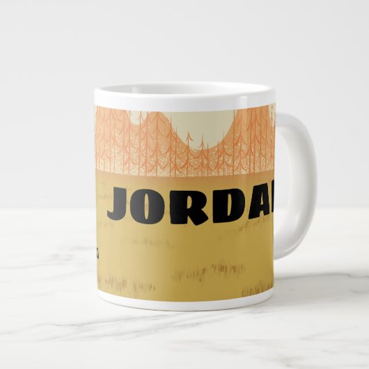 Samurai Jack Drawing Sword Jumbo-Tasse (Vorderseite Rechts)