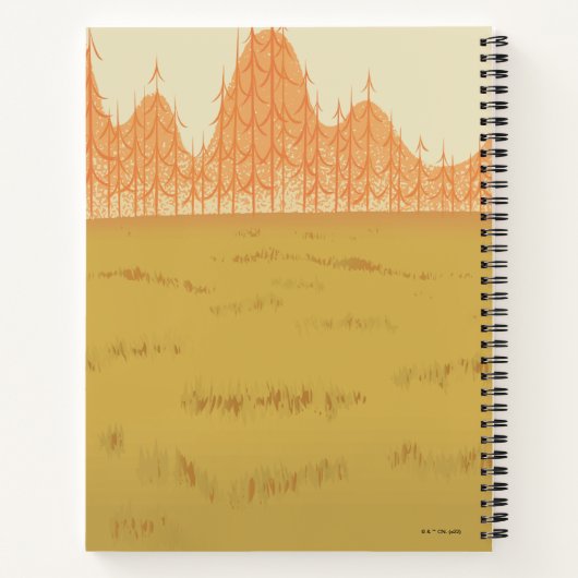 Samurai Jack Drawing Sword Notizblock (Rückseite)