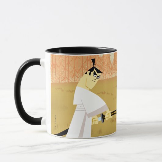Samurai Jack Drawing Sword Tasse (Links)