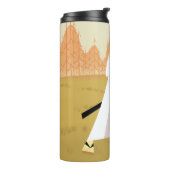Samurai Jack Drawing Sword Thermosbecher (Nach links gedreht)