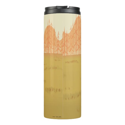 Samurai Jack Drawing Sword Thermosbecher (Rückseite)