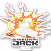 Samurai Jack Energy Graphic Aufkleber (Vorderseite)