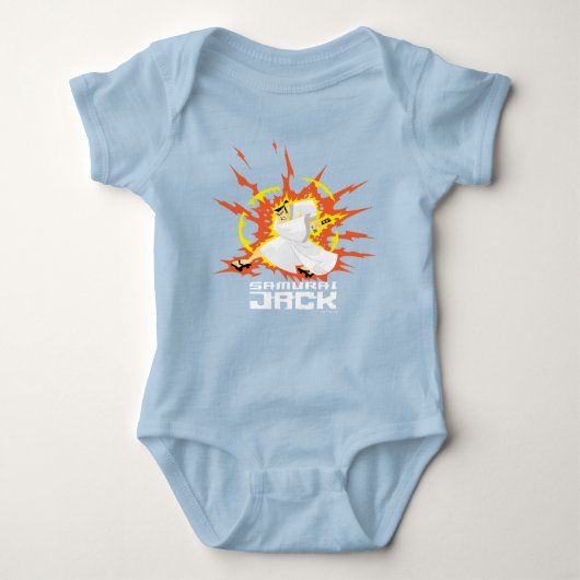 Samurai Jack Energy Graphic Baby Strampler (Vorderseite)