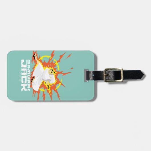 Samurai Jack Energy Graphic Gepäckanhänger (Vorderseite horizontal)
