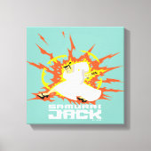 Samurai Jack Energy Graphic Leinwanddruck (Vorderseite)