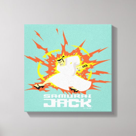 Samurai Jack Energy Graphic Leinwanddruck (Vorderseite)